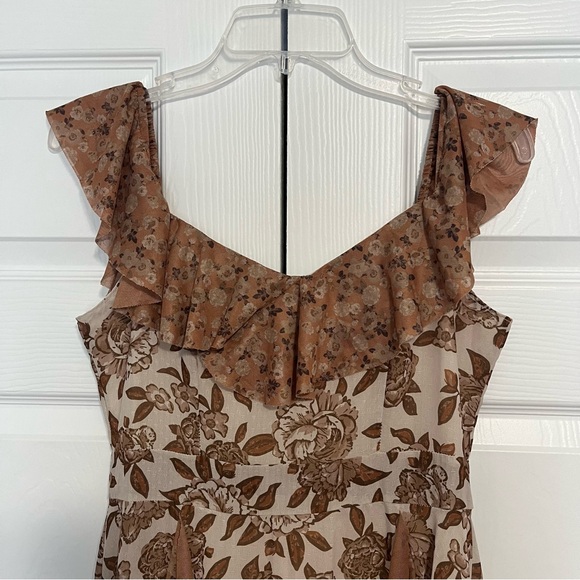 Joyfolie size small women’s maxi floral dress - Picture 3 of 11